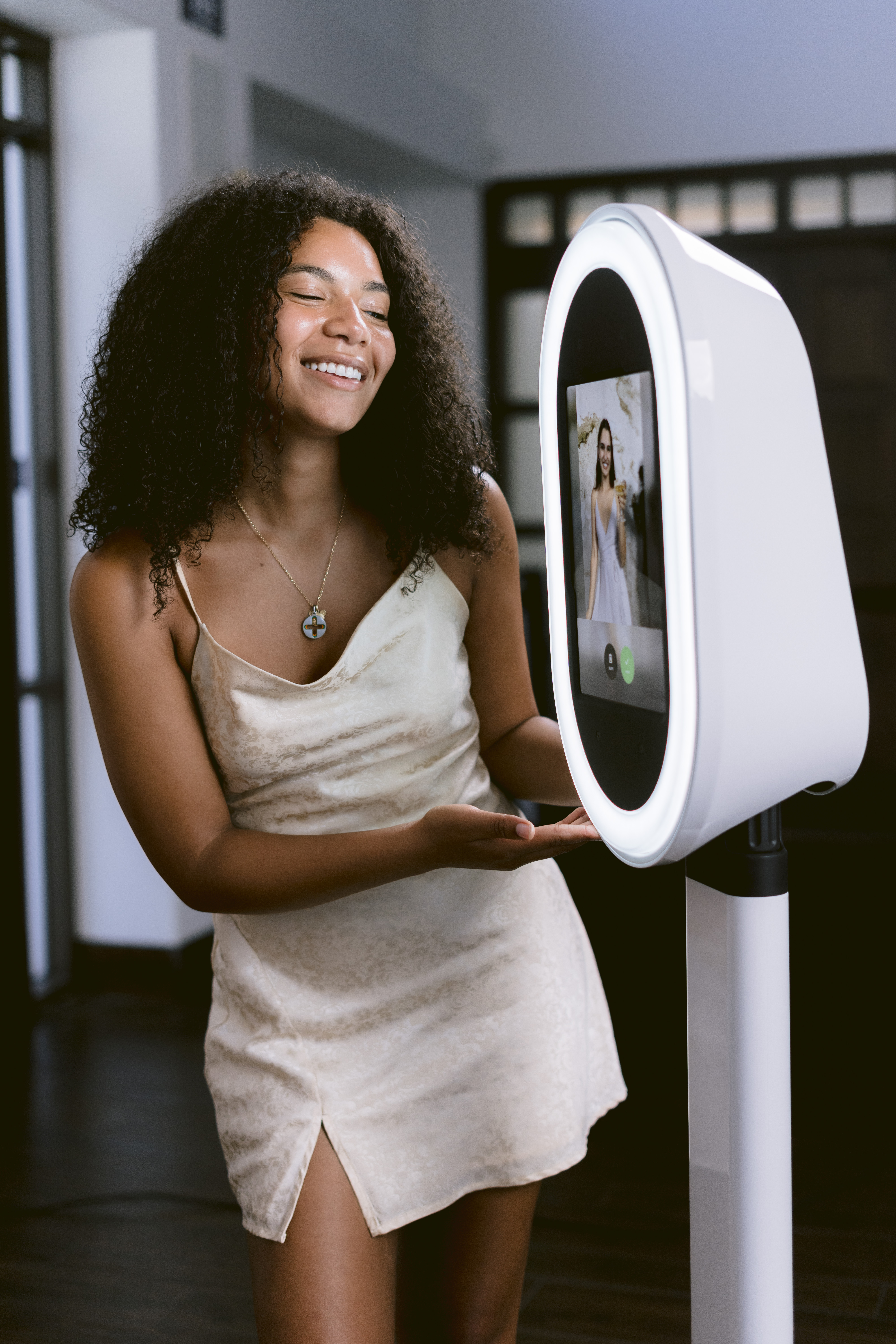 Photo booth setup