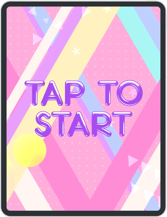 Photo booth start screen design