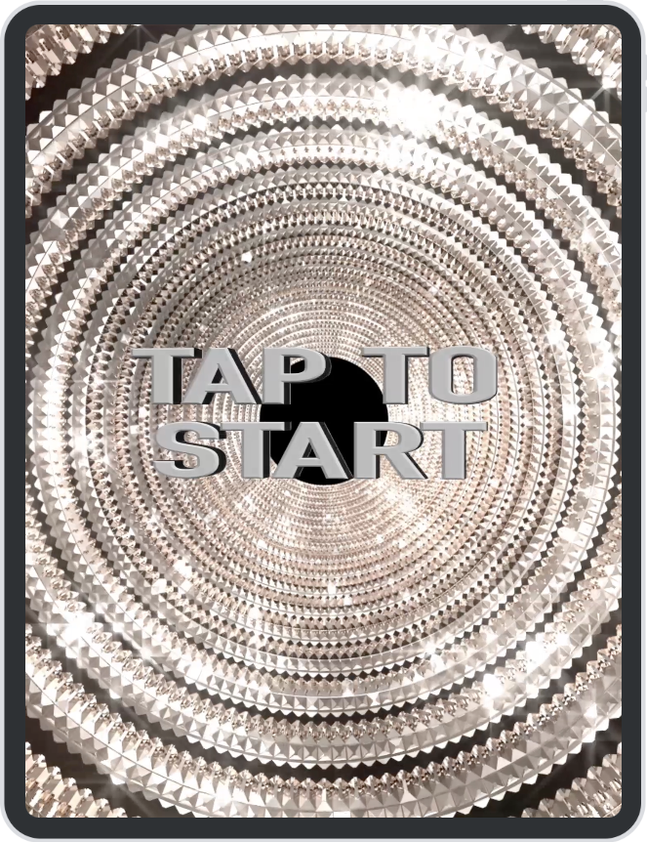 Photo booth start screen design